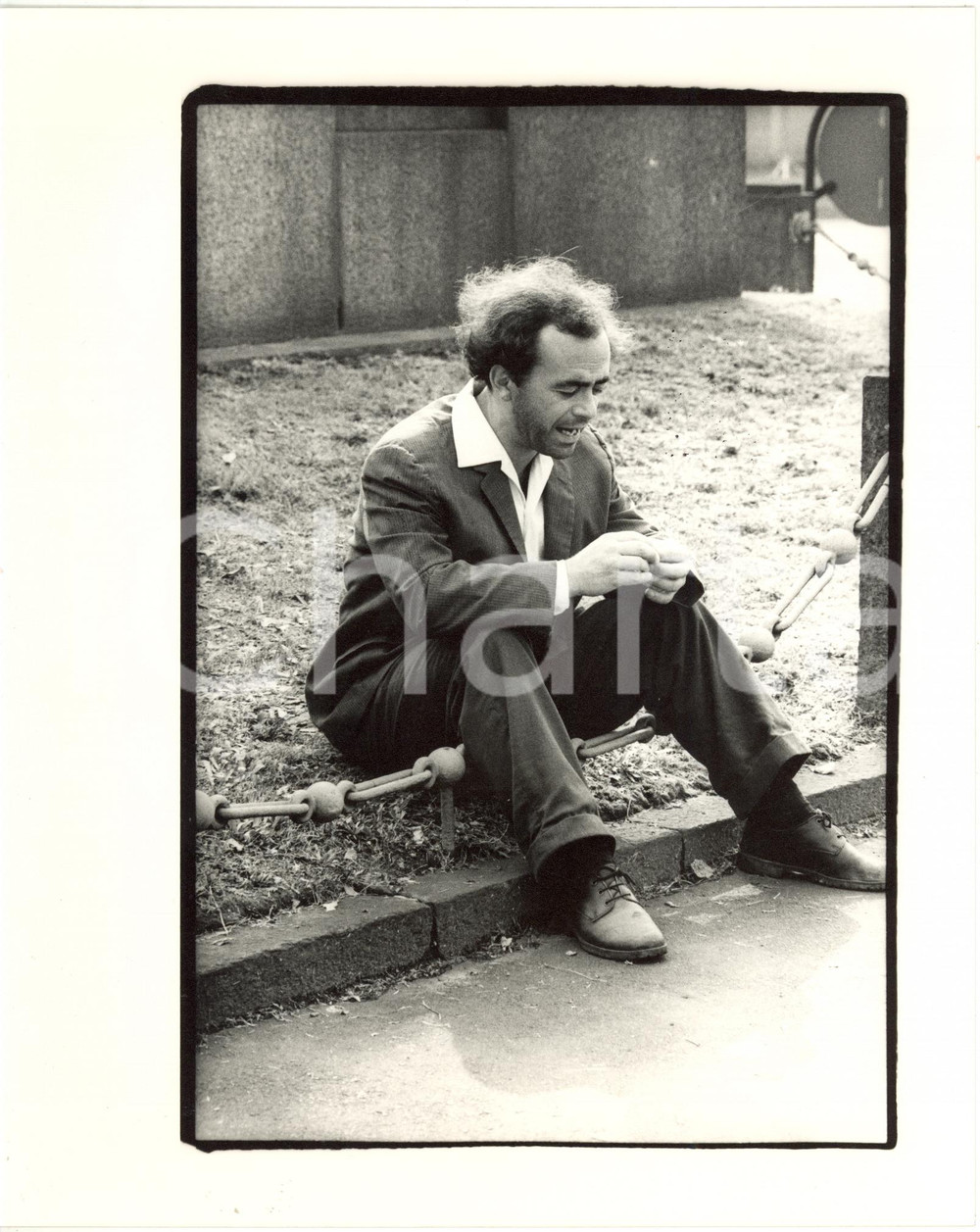 1988 CINEMA "Ladri di saponette" - Regista Maurizio NICHETTI sul set (8) *Foto