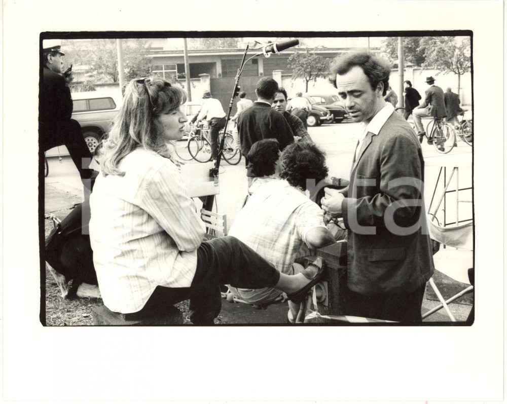 1988 CINEMA "Ladri di saponette" Maurizio NICHETTI e moglie Maria Pia ANGELINI 2