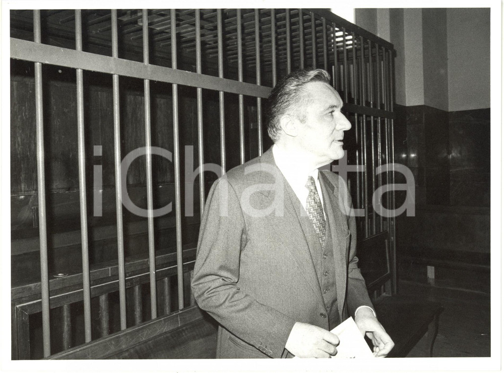 1985 TRIBUNALE DI MILANO Processo SCANDALO PETROLI - Sereno FREATO in aula (5)