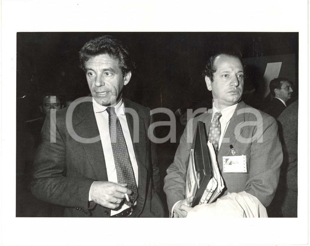 1987 BOLOGNA Sergio RESTELLI Bruno PELLEGRINO Convegno Risorsa Piccola Industria