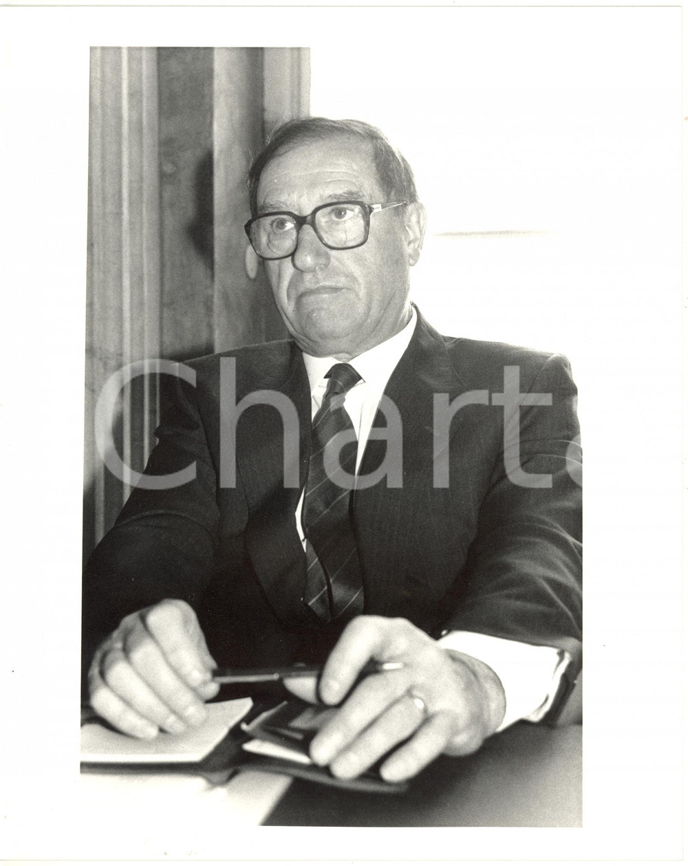 1990 ca MILANO - Ritratto Giovanni NASSI ad PIRELLI - Progetto BICOCCA (1)