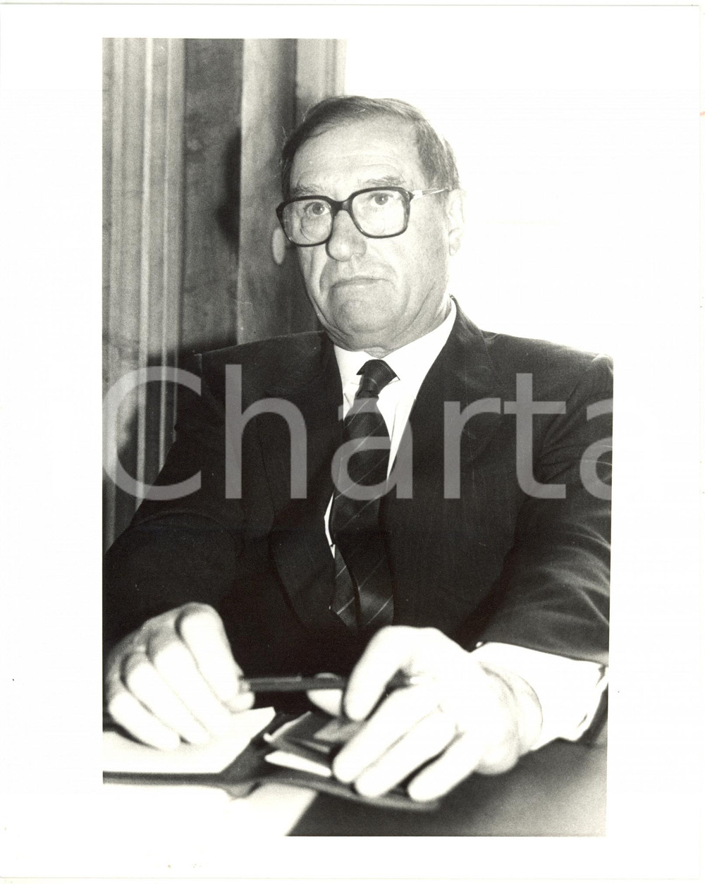 1990 ca MILANO - Ritratto Giovanni NASSI ad PIRELLI - Progetto BICOCCA (2)