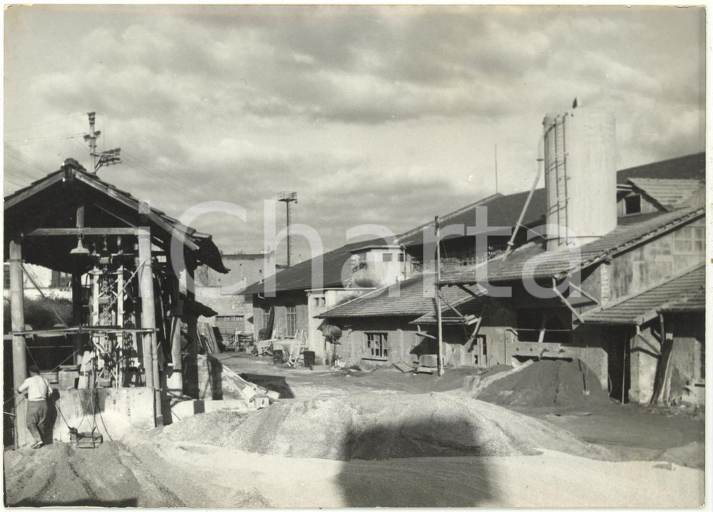 1960 TORRE ANNUNZIATA (NA) - SCAC - Piazzale dello stabilimento - Foto 18x13 cm