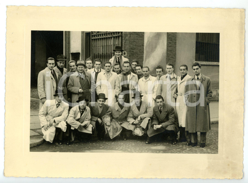 1942 MILANO Istituto SCHIAPARELLI - Ritratto classe IV maschile *Foto 18x13 cm