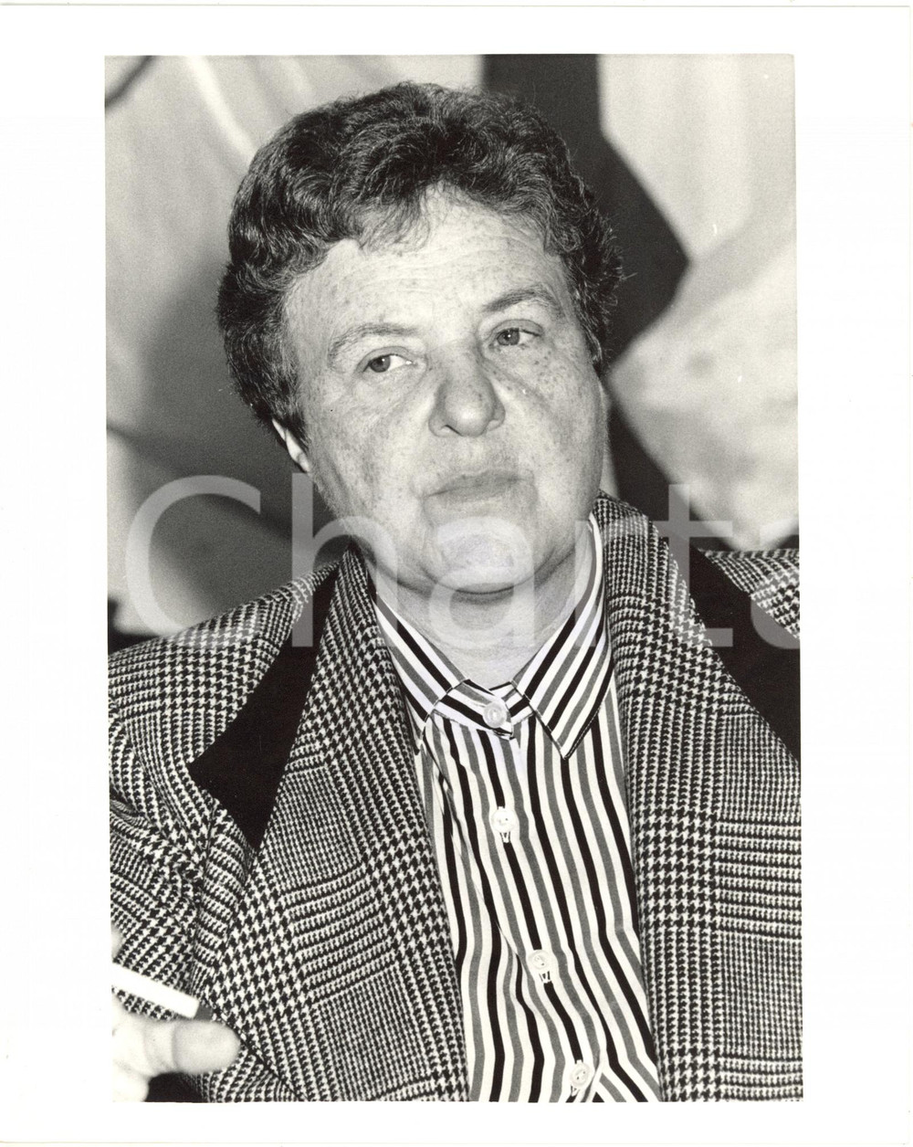 1985 ca ITALIA POLITICA - DC Anna Gabriella CECCATELLI - Ritratto *Foto 20x25 cm