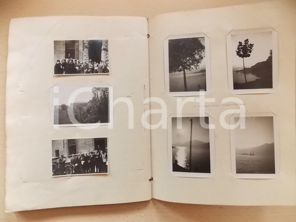 1930 Società DANTE ALIGHIERI - Album gita 35° Congresso - 76 foto *30 pp.