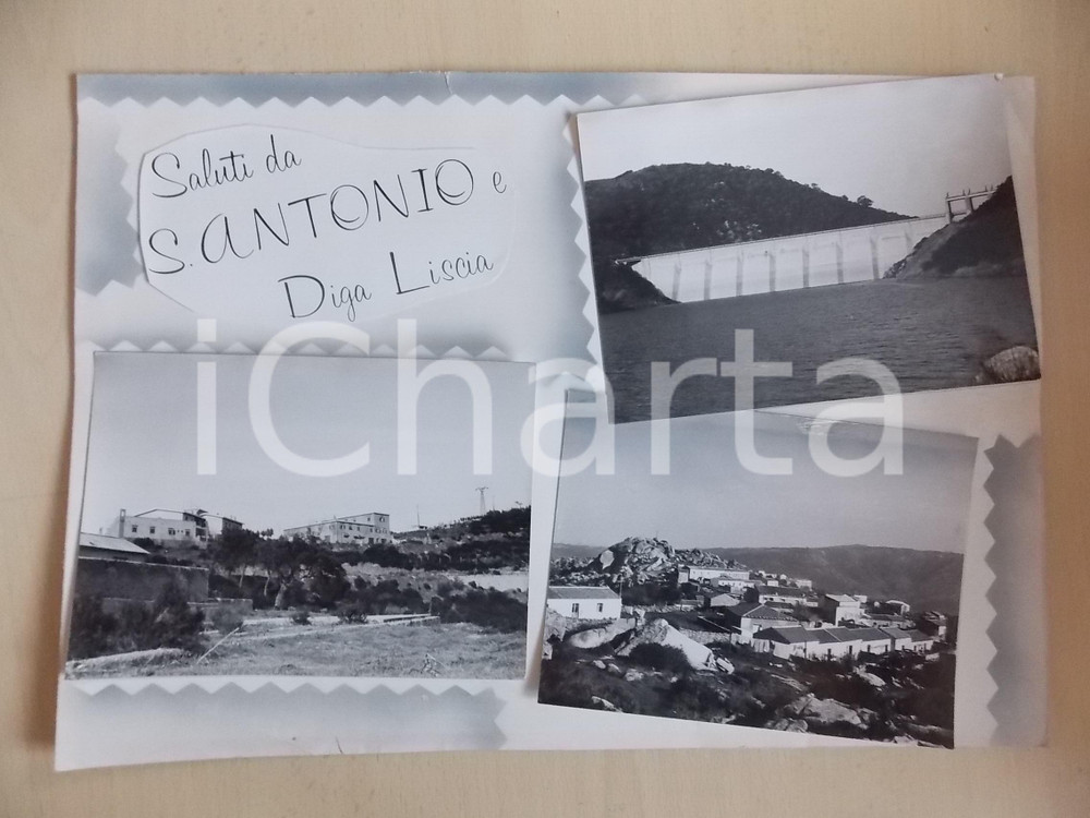 1960 ca GIAI - GRUARO Chiesa SAN GIOVANNI BATTISTA *Bozzetto per cartolina 38x27