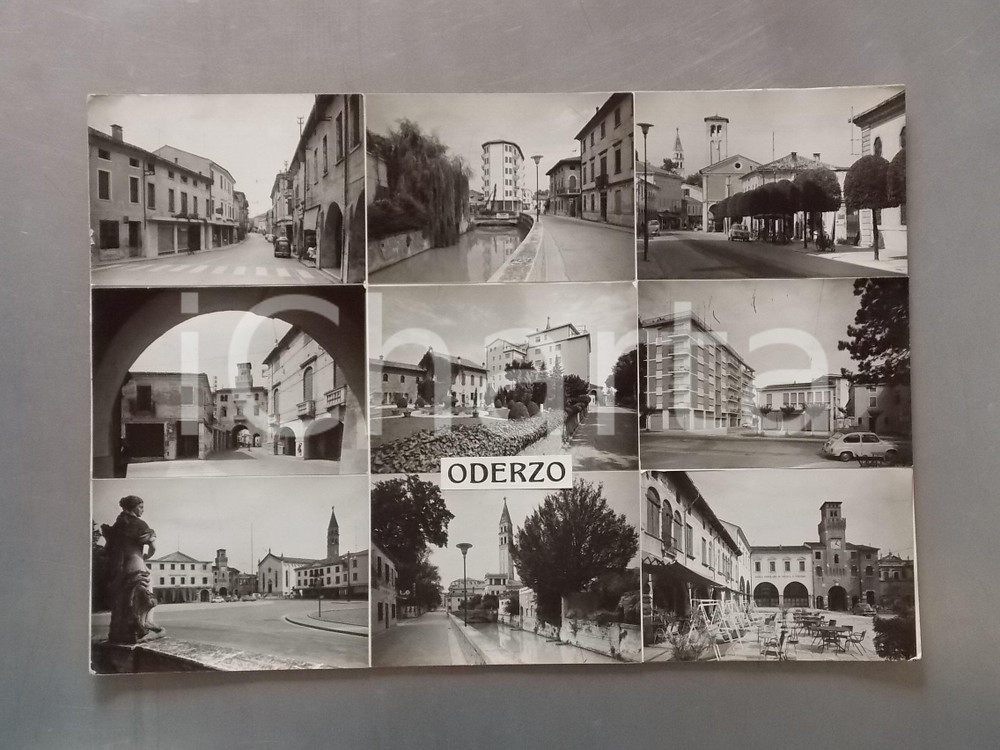 1960 ca ODERZO (TV) Tessuti CAPPELLOTTO - Bozzetto per cartolina 45x30 cm