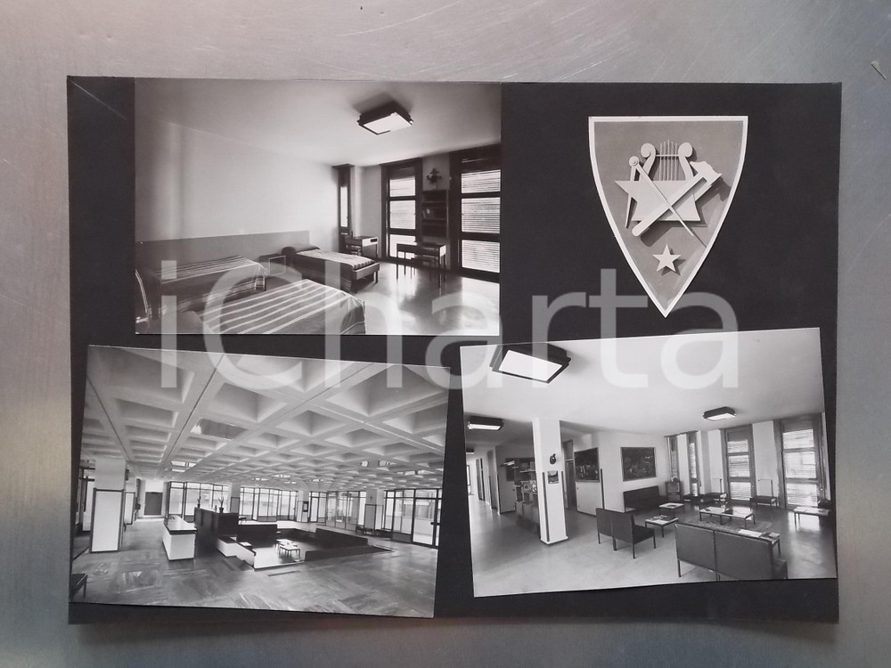 1960 ca MILANO Orfanotrofio I MARTINITT - Sala comune *Bozzetto cartolina 35x24