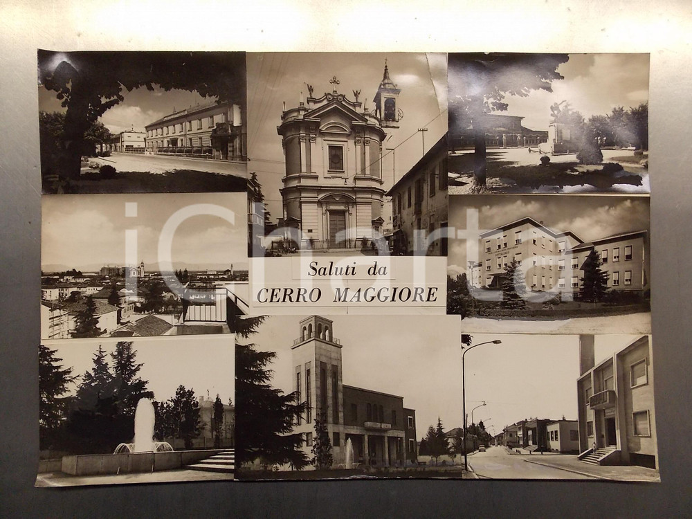 1960 ca CERRO MAGGIORE (MI) Casa divina provvidenza COTTOLENGO *Bozzetto 45x30