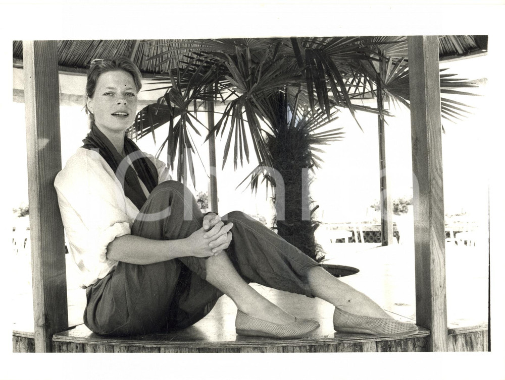 1989 FESTIVAL DI CANNES Corinna KIRCHHOFF - Ritratto (1) Foto 24x18