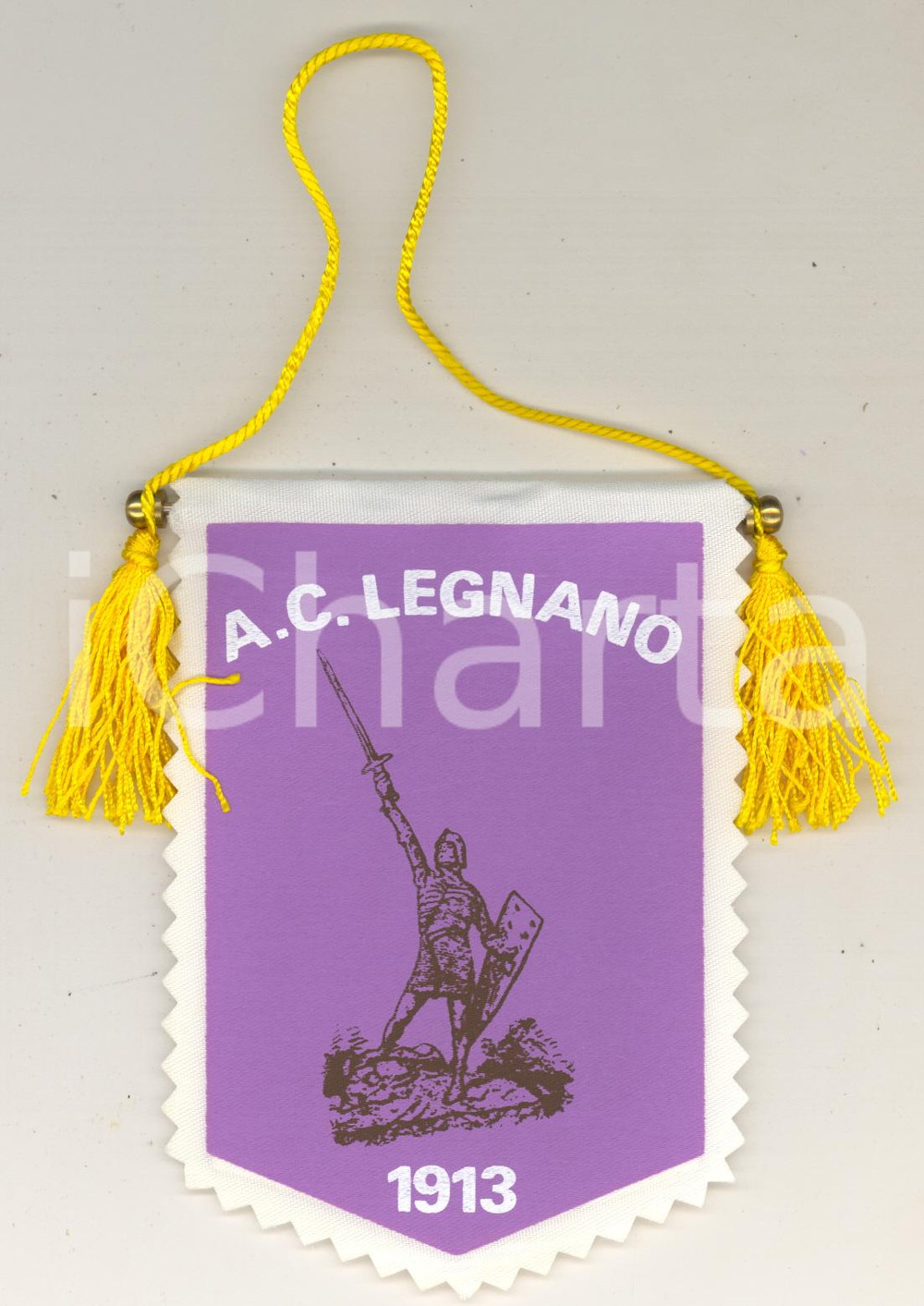 1980 ca A.C. LEGNANO CALCIO - Lilla Club - Gagliardetto