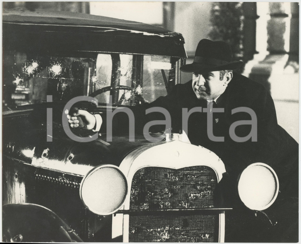 Fotografia d epoca originale 1975 CINEMA USA Film Capone  Ben GAZZARA 3 Photo 25x20 cm 1