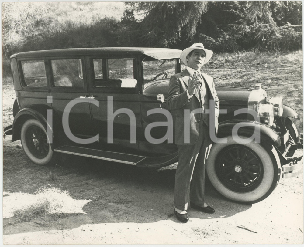 Fotografia d epoca originale 1975 CINEMA USA Film Capone  Ben GAZZARA 2 Photo 25x20 cm 1