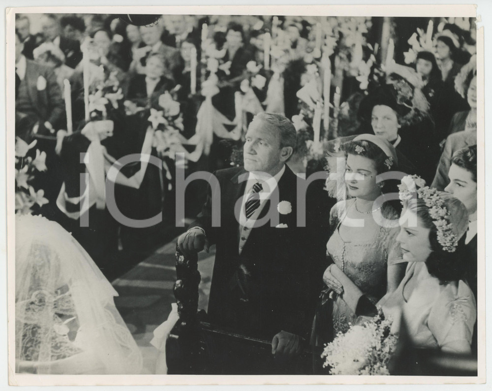 Fotografia d epoca originale 1950 1970 ca Film Father of the bride Spencer TRACY Joan BENNETT Photo 1