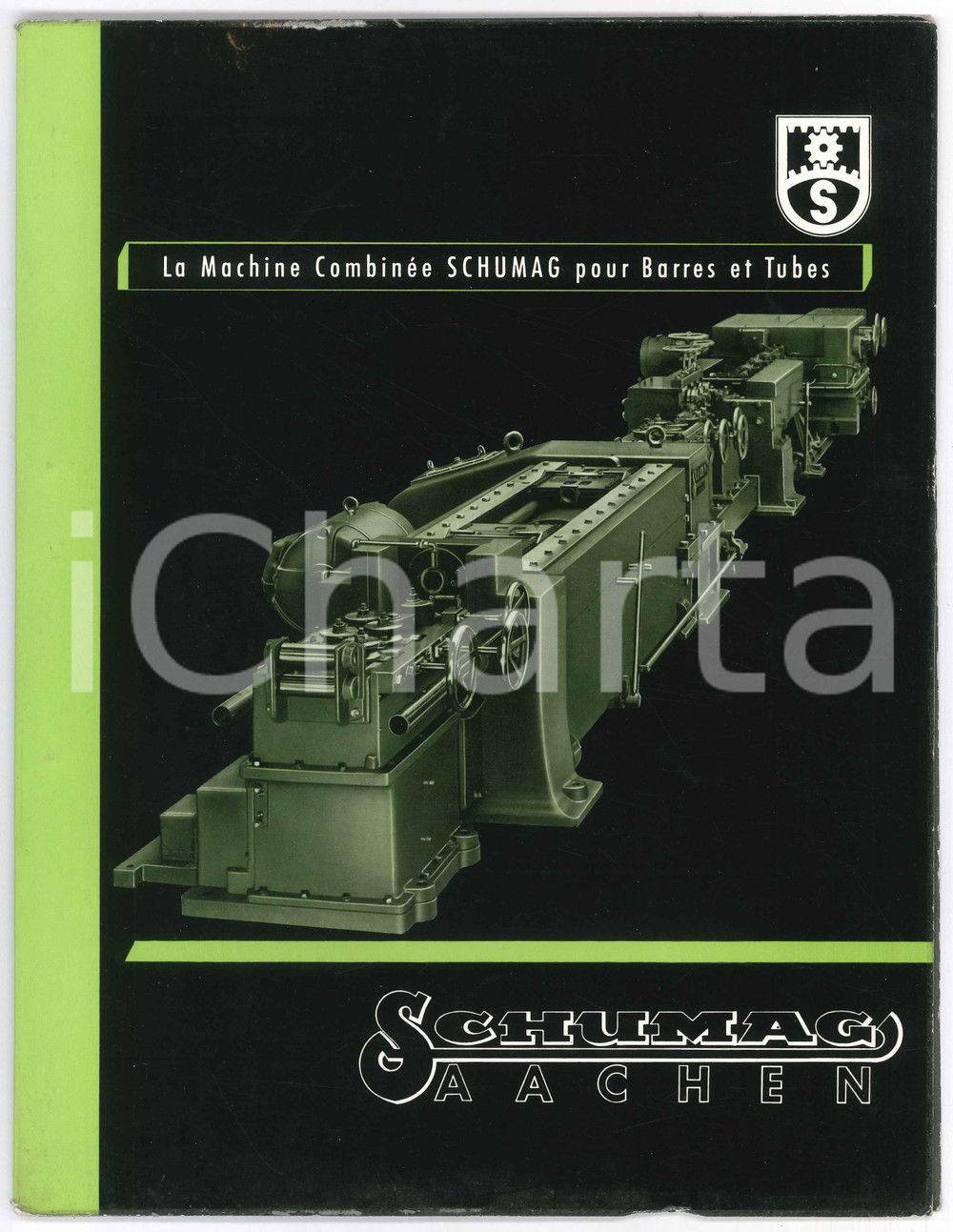 1960 ca AACHEN - SCHUMAG Machine combinée pour barres et tubes - 17 p. Français