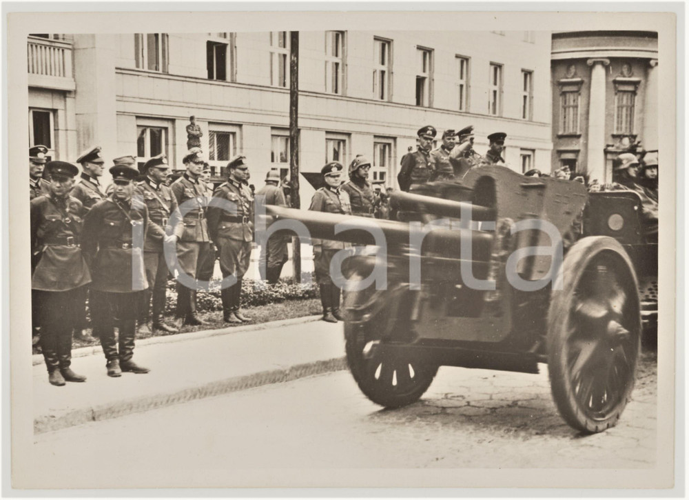 1939 BREST-LITOWSK Parade deutscher und sowjetrussischer Truppenteile - Photo