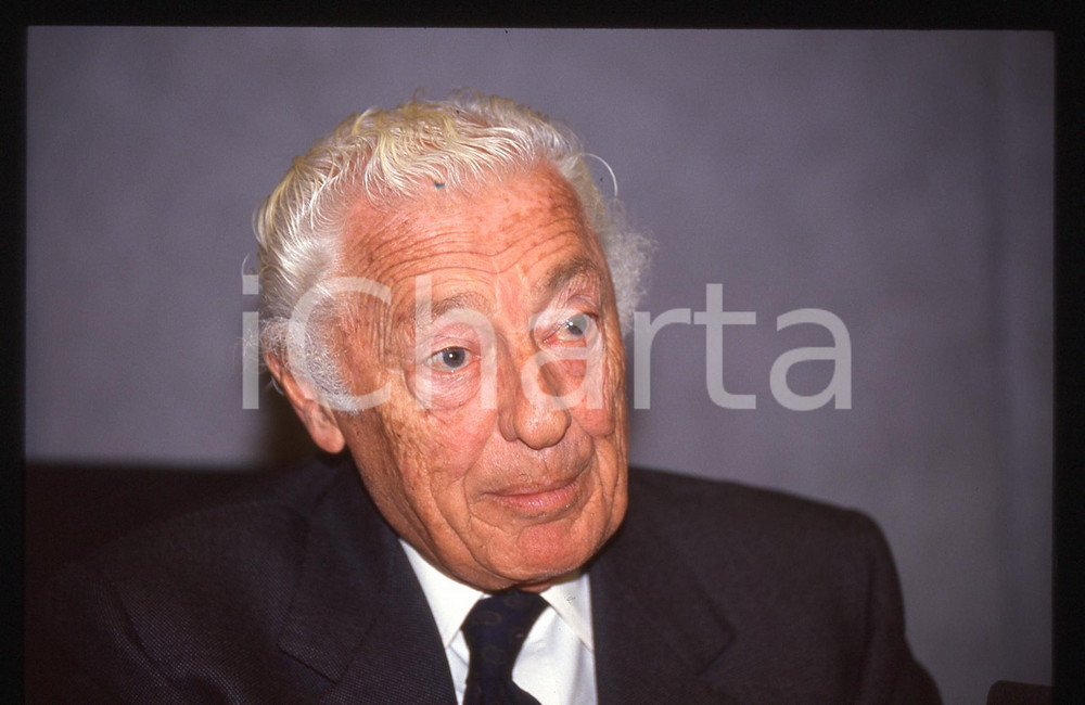 35mm vintage slide* 1995ca Ritratto di Gianni AGNELLI (4)