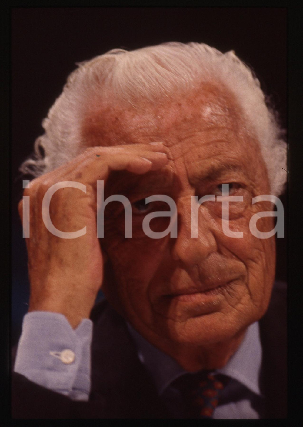 35mm vintage slide* 1995ca Ritratto di Gianni AGNELLI (24)