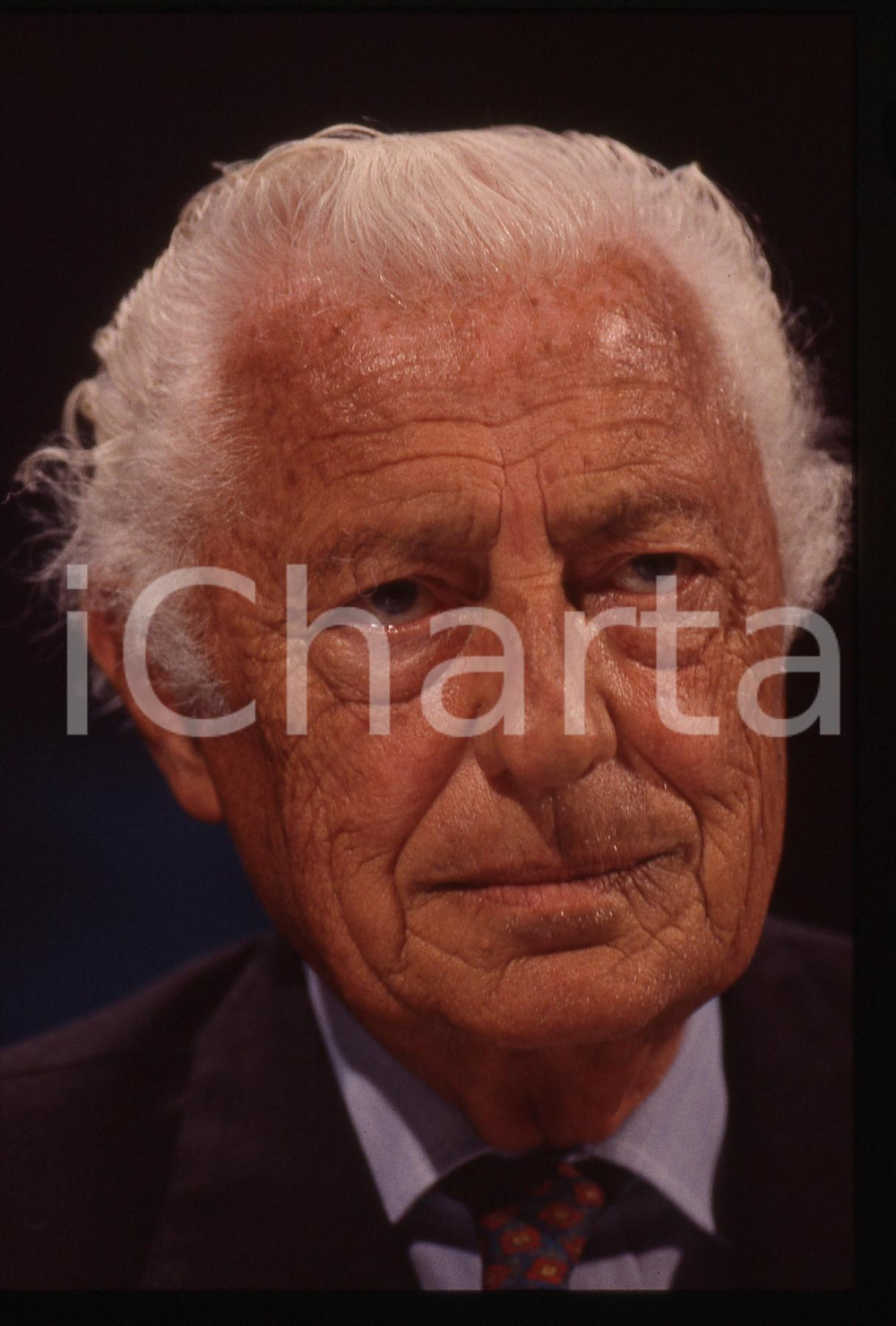 35mm vintage slide* 1995ca Ritratto di Gianni AGNELLI (26)