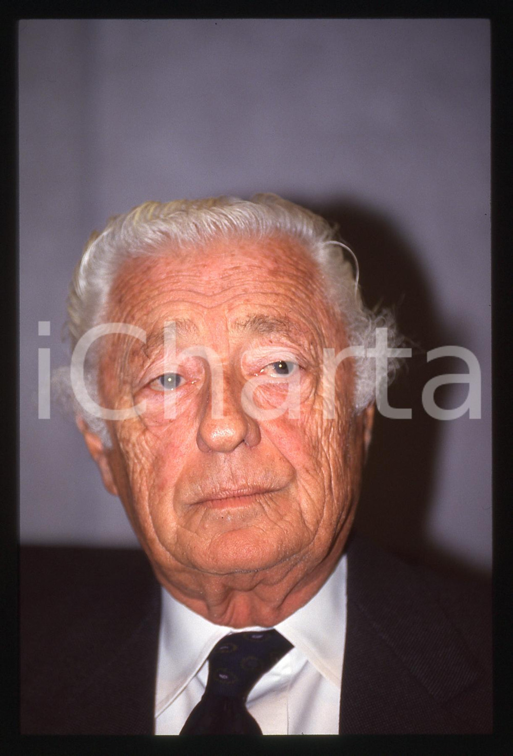 35mm vintage slide* 1995ca Ritratto di Gianni AGNELLI (39)