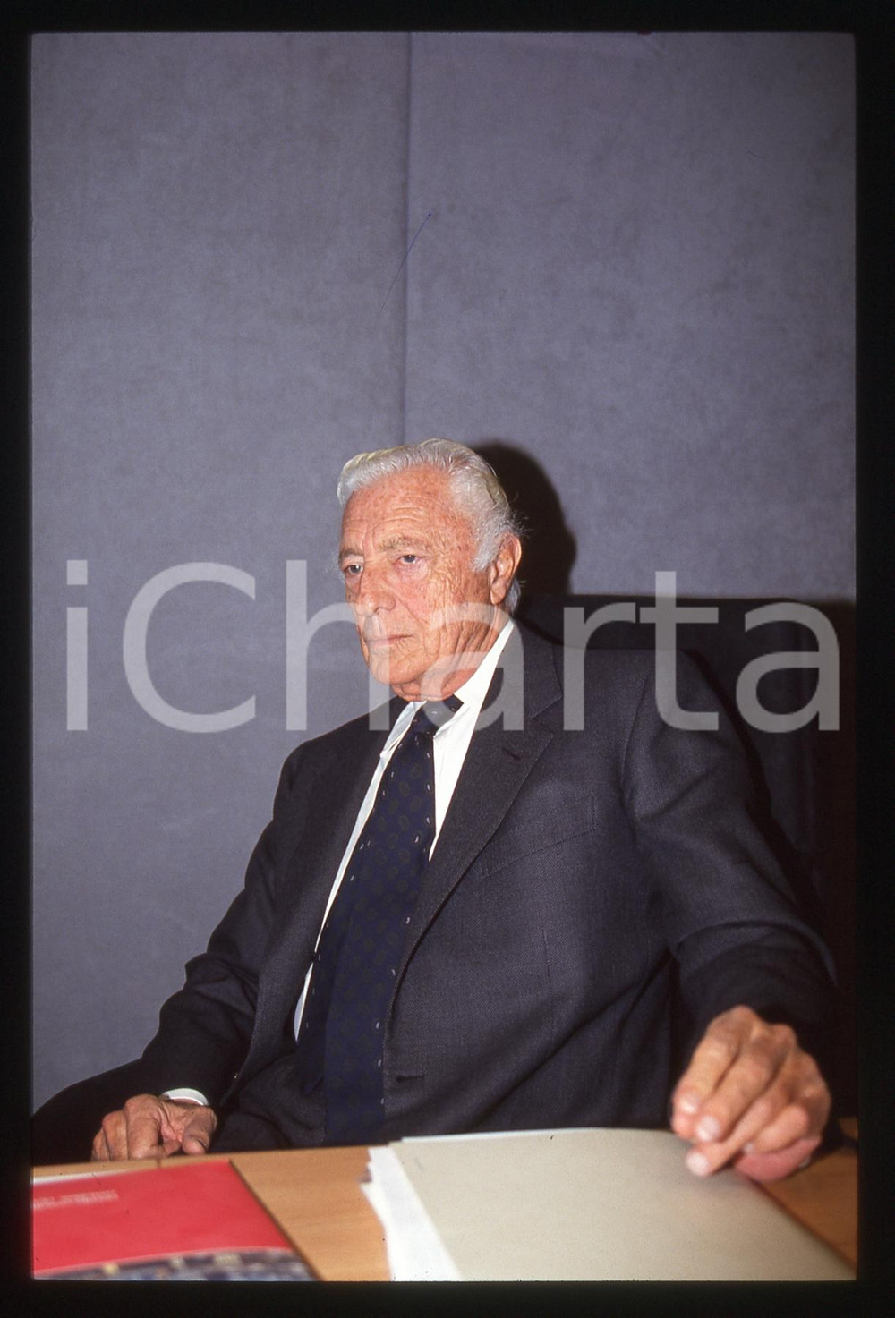 35mm vintage slide* 1995ca Ritratto di Gianni AGNELLI (51)