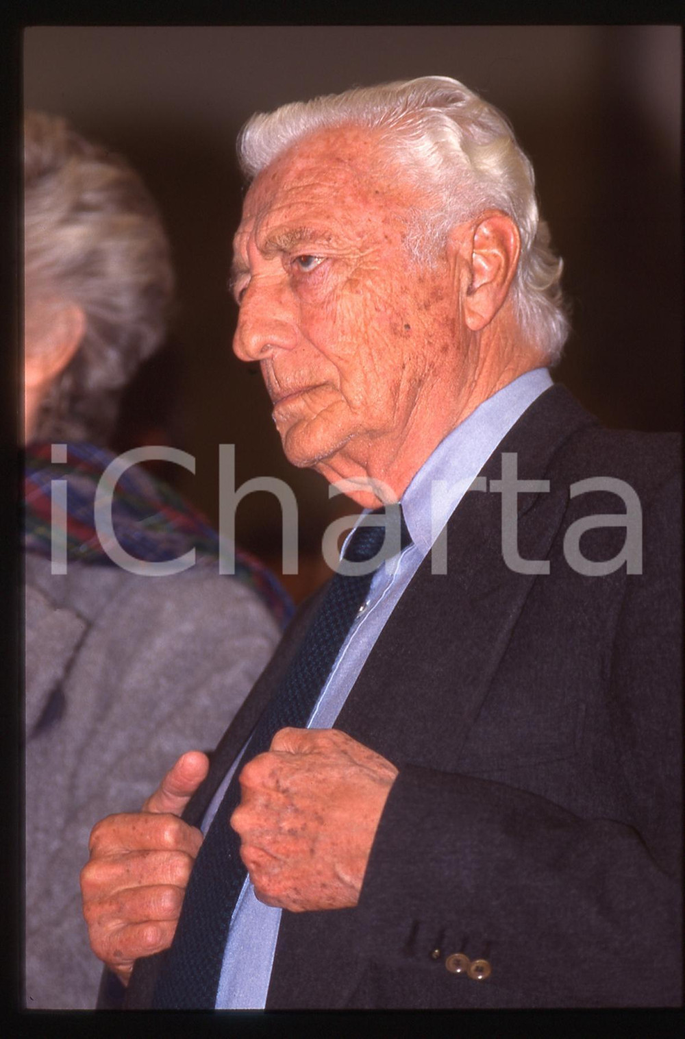 35mm vintage slide* 1995ca Ritratto di Gianni AGNELLI (58)
