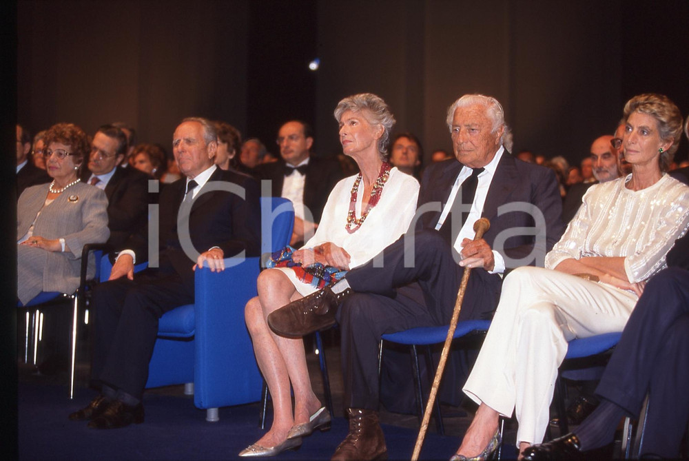 35mm vintage slide* 1999 CENTENARIO FIAT Gianni AGNELLI Carlo Azeglio CIAMPI