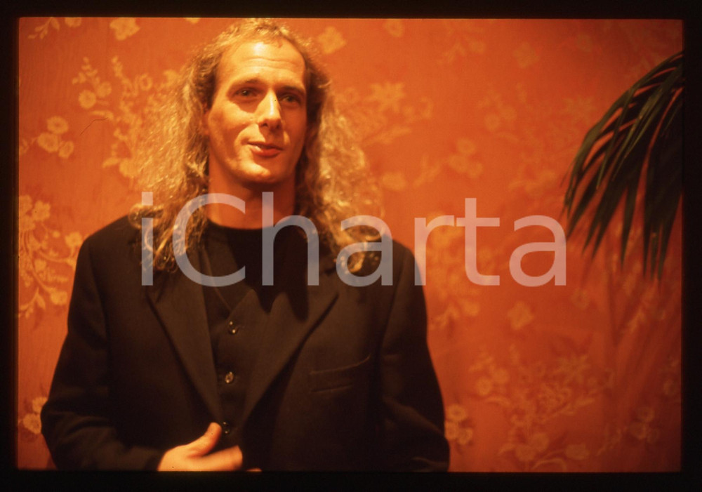 35mm vintage slide* 1990ca ritratto di Michael BOLTON (2)