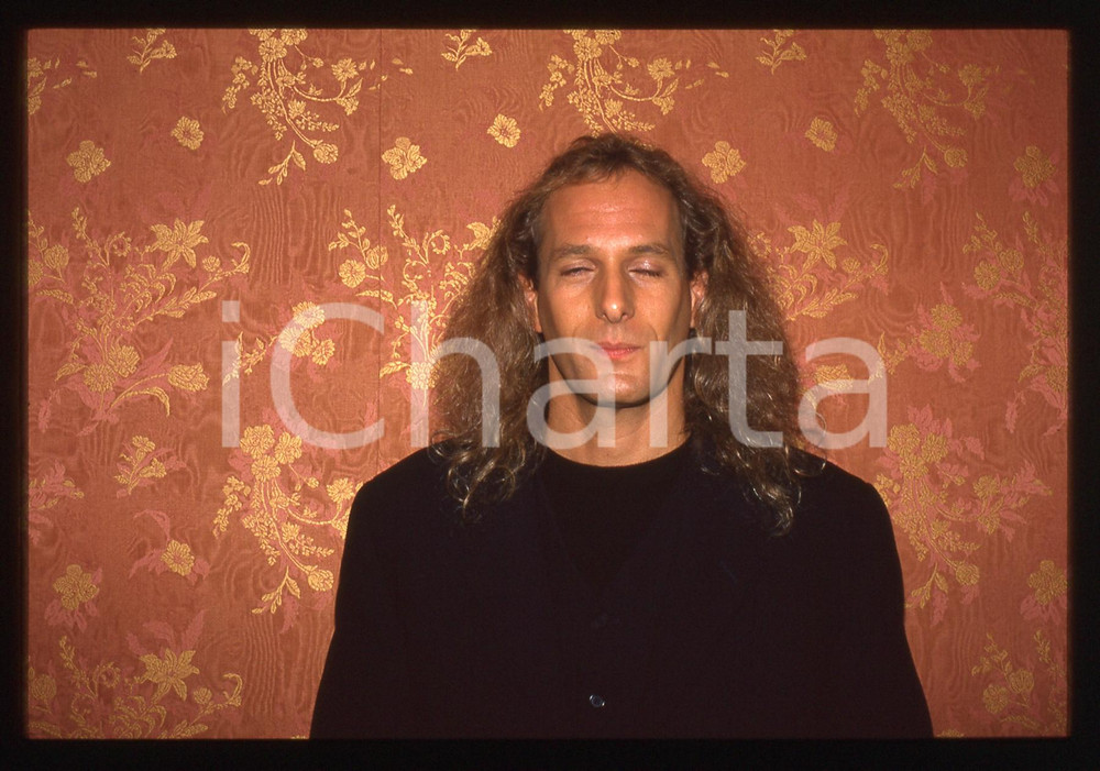 35mm vintage slide* 1990ca ritratto di Michael BOLTON (4)