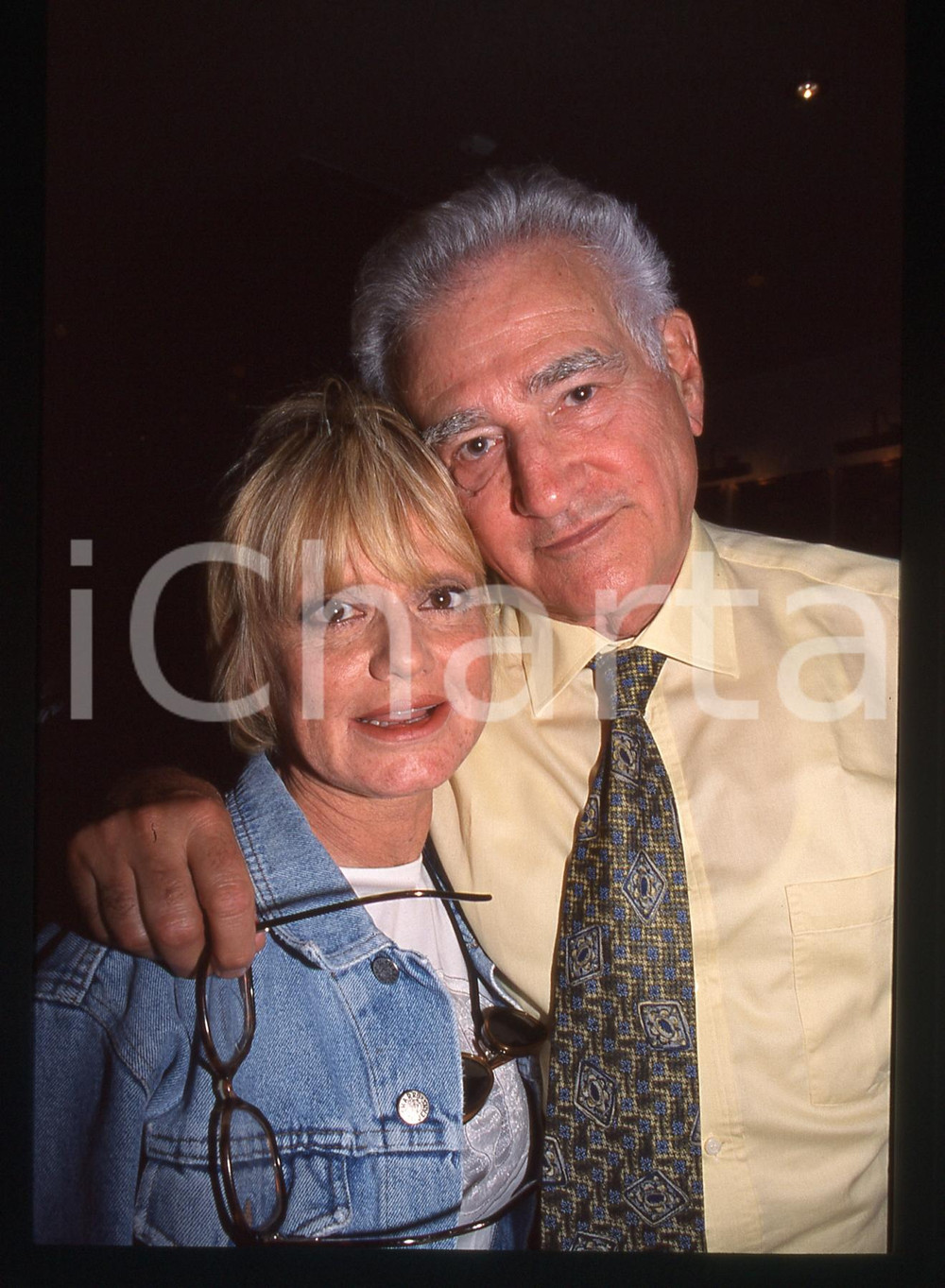 35mm vintage slide* 1995ca Rita PAVONE e Teddy RENO (2)