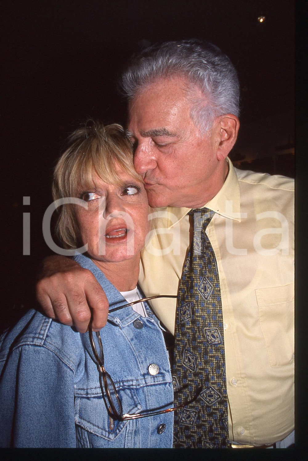 35mm vintage slide* 1995ca Rita PAVONE e Teddy RENO (3)