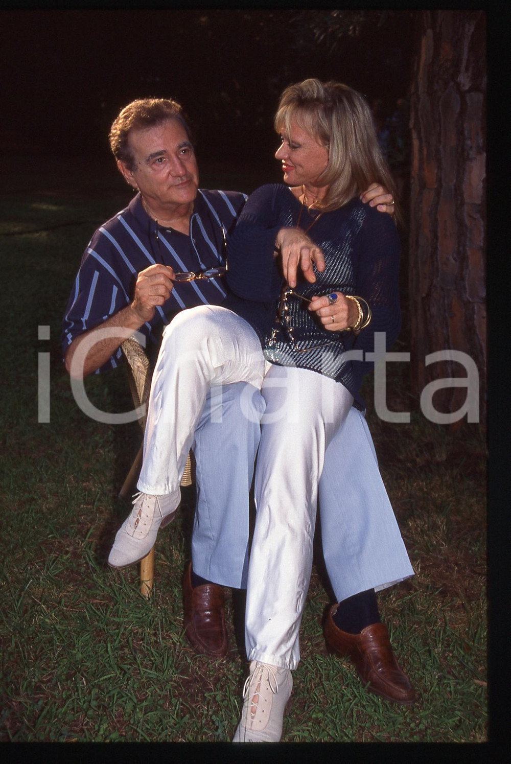 35mm vintage slide* 1995ca Rita PAVONE e Teddy RENO (6)