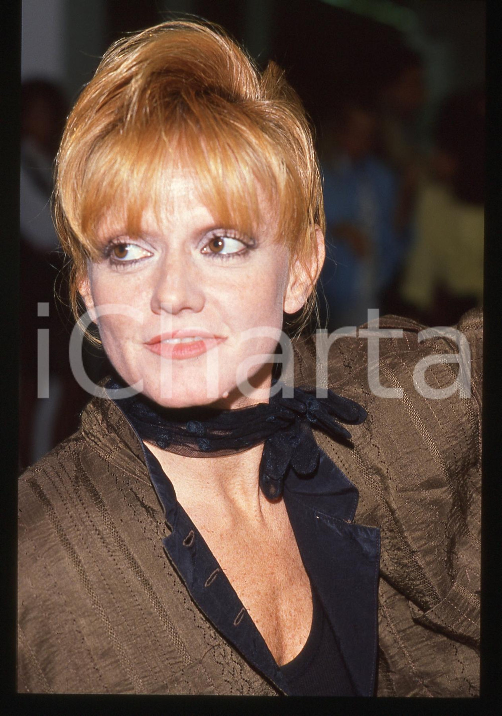 35mm vintage slide* 1991 ritratto di Rita PAVONE (5)