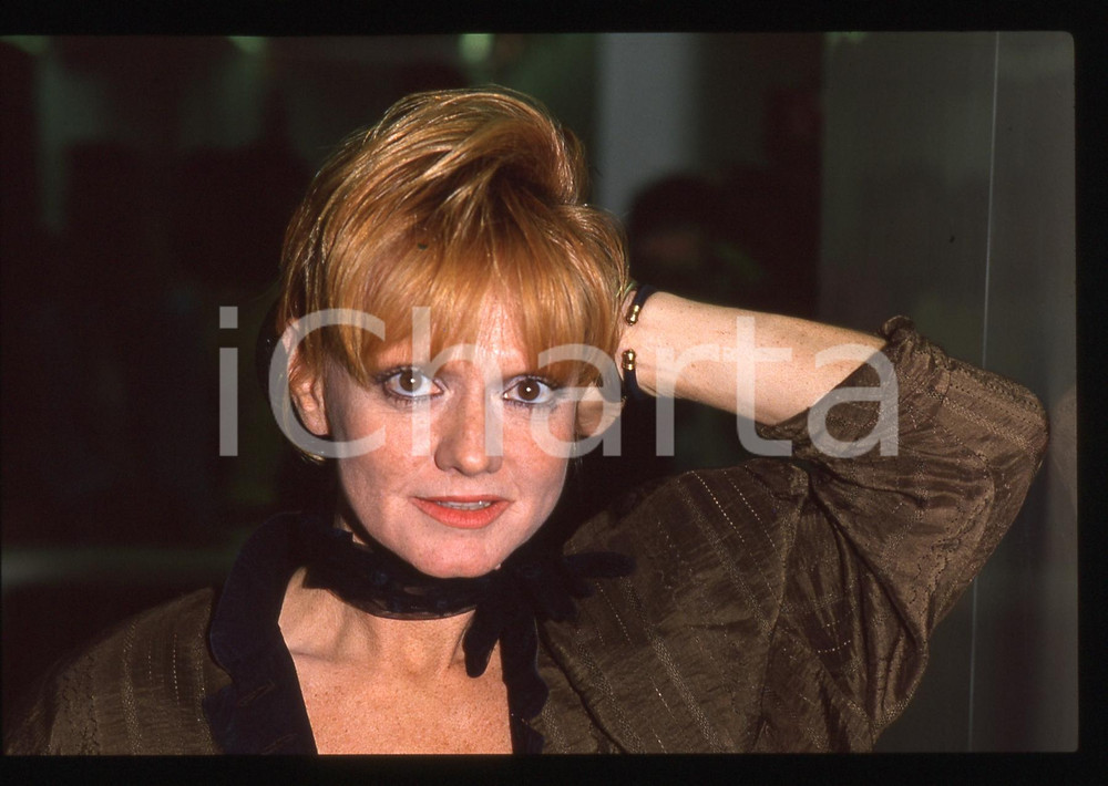 35mm vintage slide* 1991 ritratto di Rita PAVONE (7)