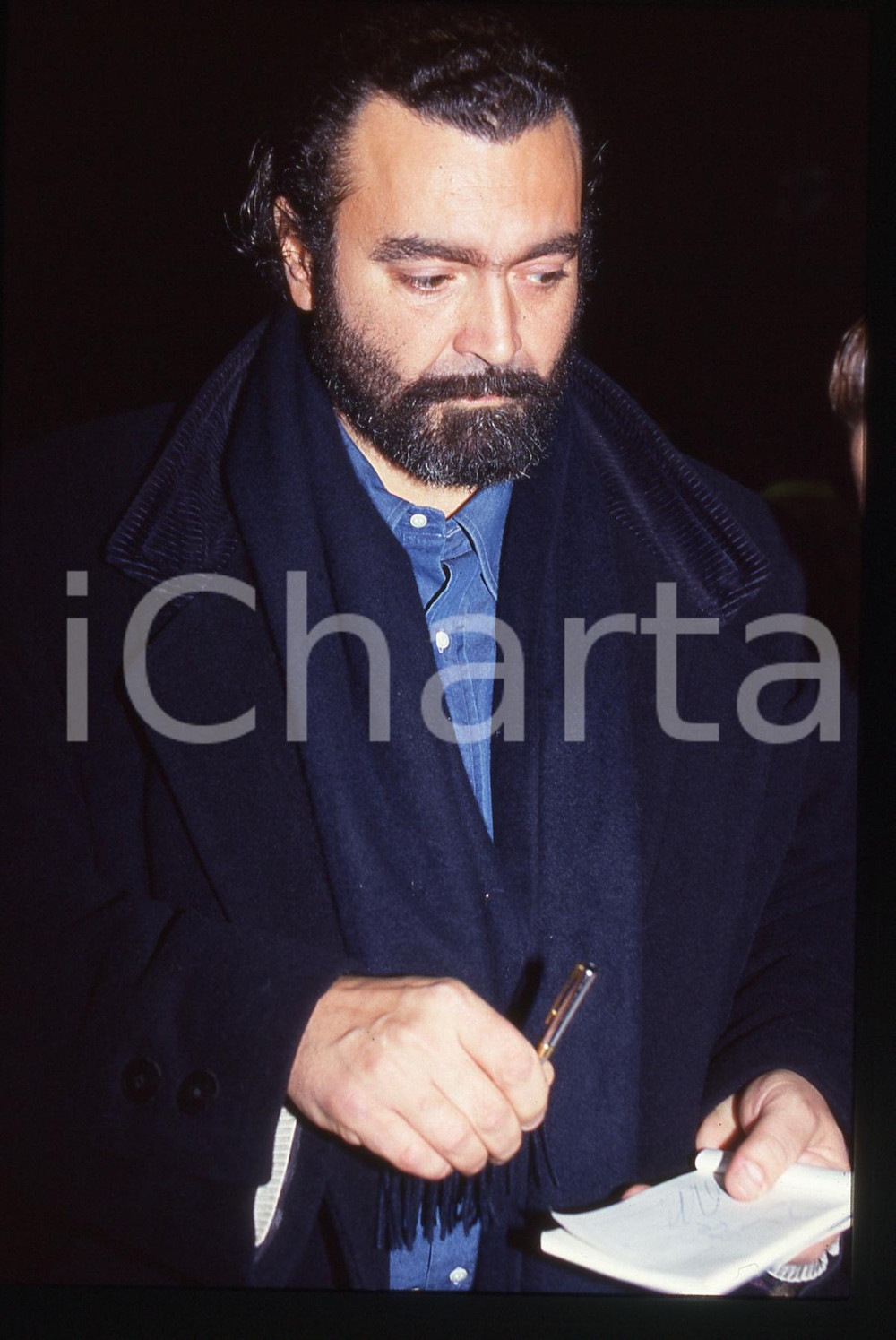 35mm vintage slide* 1995ca ritratto di Diego ABATANTUONO (3)
