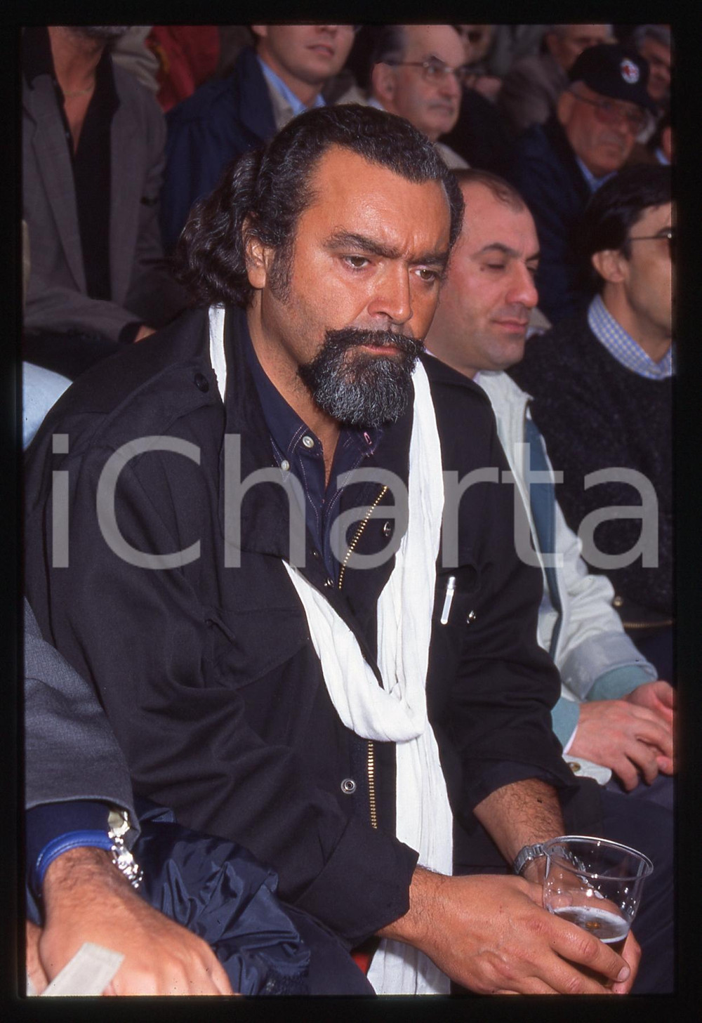 35mm vintage slide* 1995ca ritratto di Diego ABATANTUONO (10)