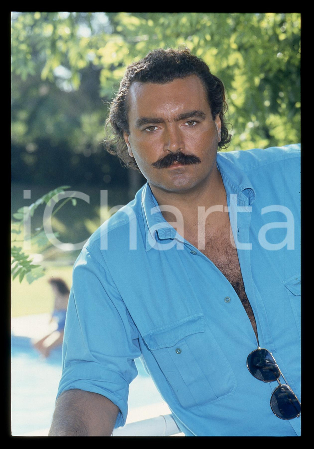 35mm vintage slide* 1985ca ritratto di Diego ABATANTUONO (3)