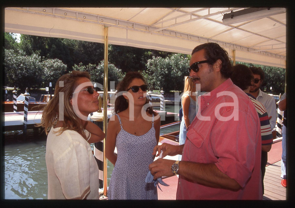 35mm vintage slide* 1990ca Diego ABATANTUONO Giulia BEGNOTTI Rita RABASSINI