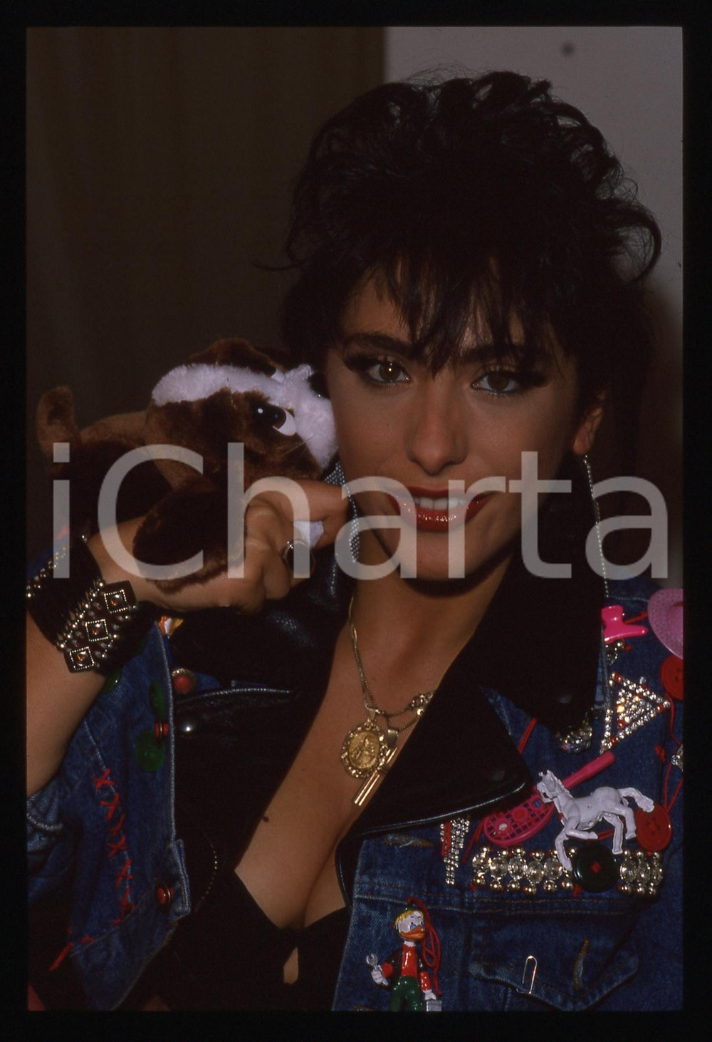 35mm vintage slide* 1990ca ritratto di Sabrina SALERNO (36)