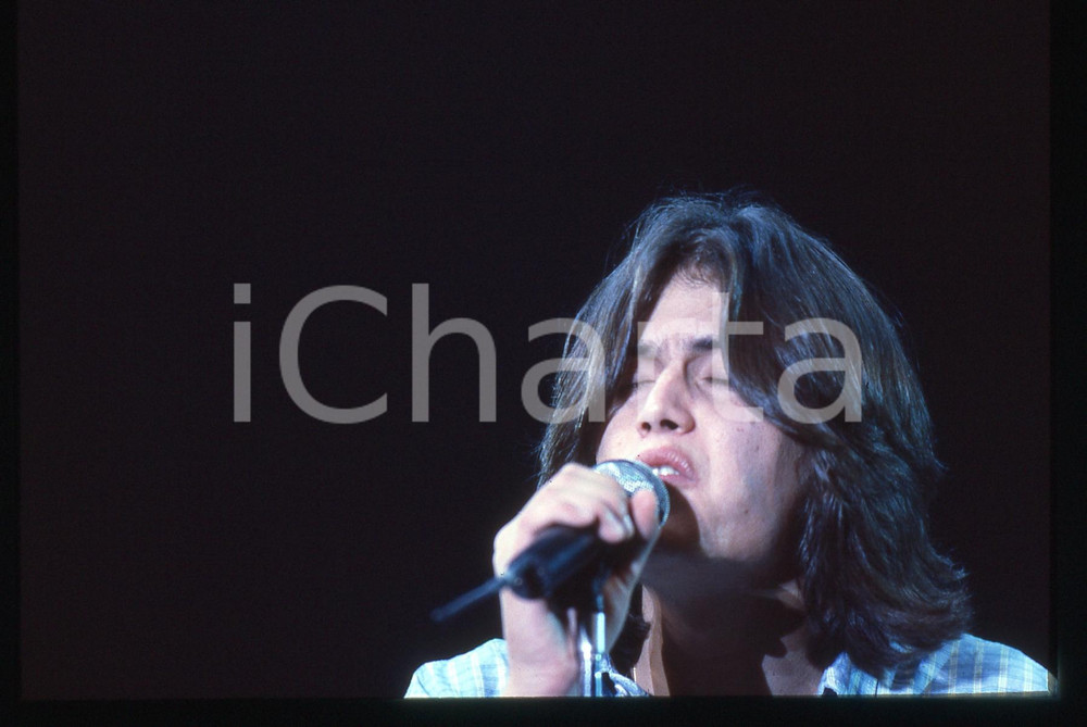 35mm vintage slide* 1990ca Cristiano DE ANDRE' in concerto (3)