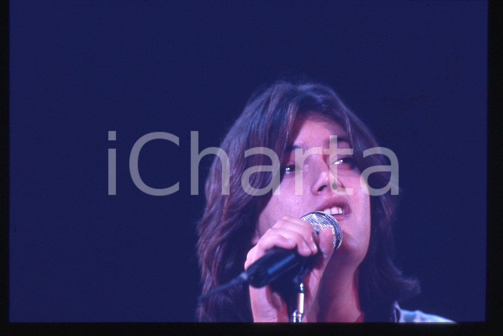 35mm vintage slide* 1990ca Cristiano DE ANDRE' in concerto (4)