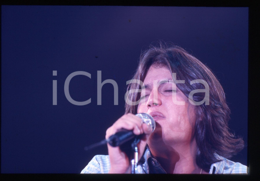 35mm vintage slide* 1990ca Cristiano DE ANDRE' in concerto (6)