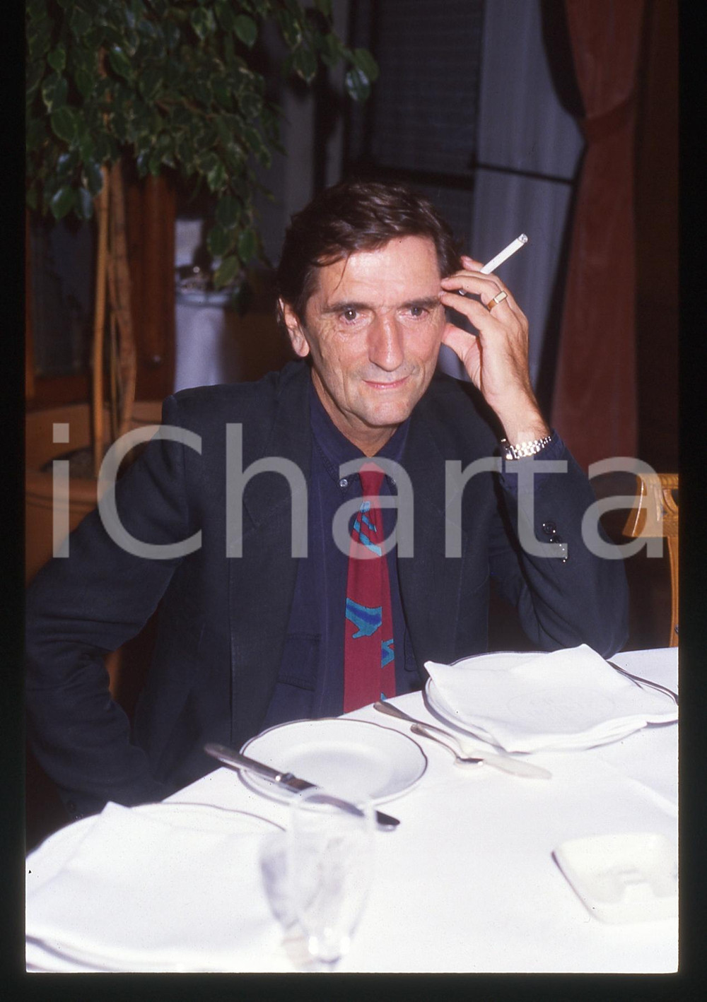 35mm vintage slide* 1990ca Harry Dean STANTON ritratto (6)