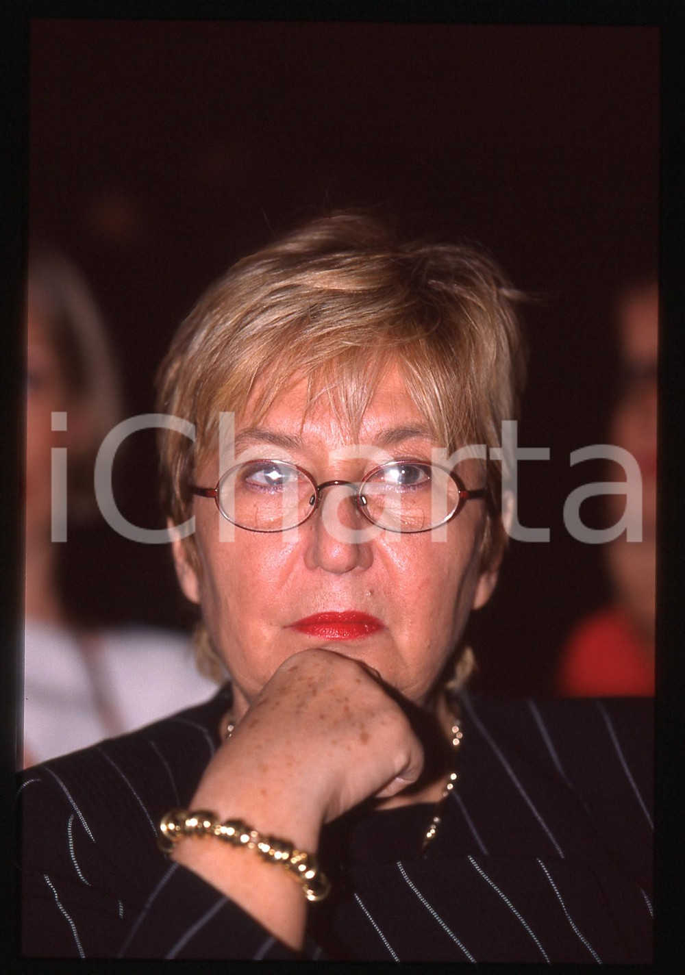 Fotografia d'epoca originale 35mm vintage slide* 1990ca Edvige BERNASCONI ritratto (1) 1