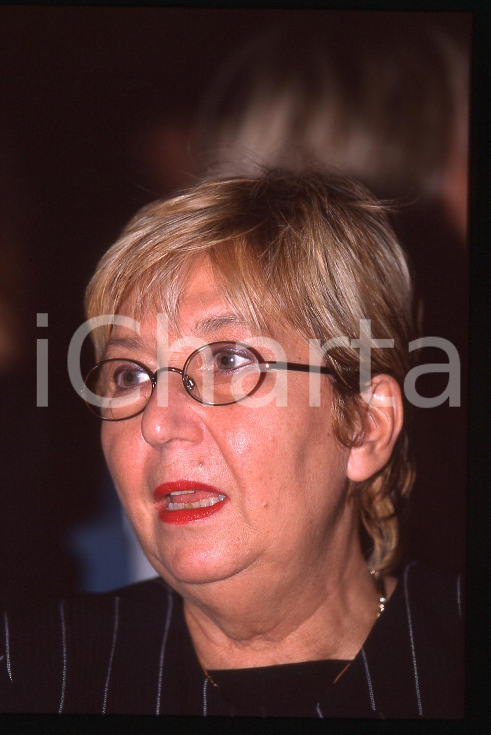 Fotografia d'epoca originale 35mm vintage slide* 1990ca Edvige BERNASCONI ritratto (3) 1