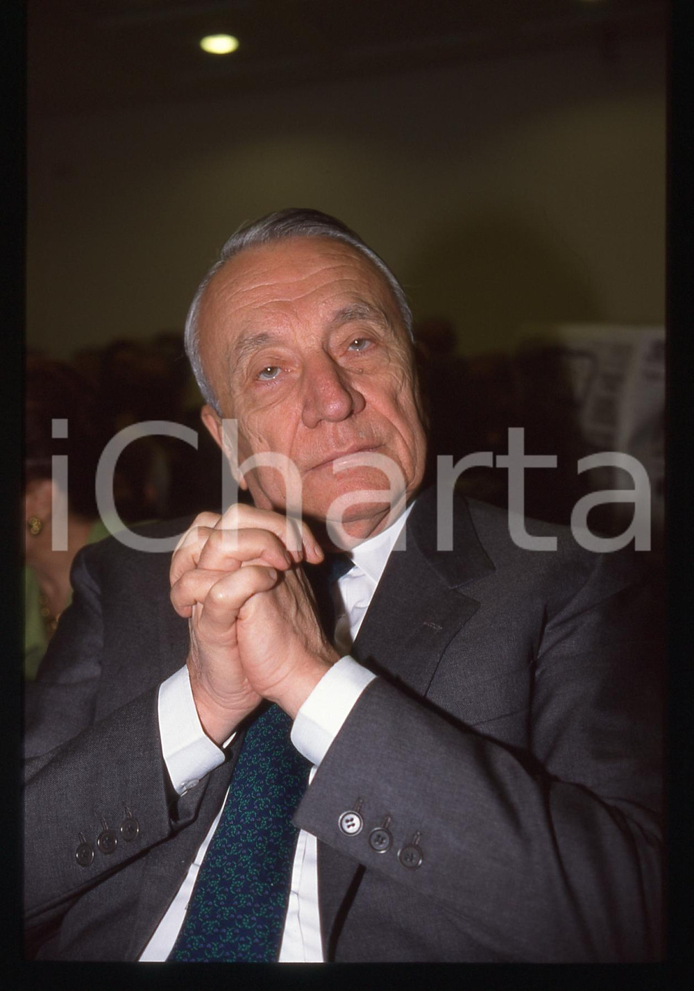 Fotografia d'epoca originale 35mm vintage slide* 1990ca MILANO IL GIORNALE Gian Galeazzo BIAZZI VERGANI (5) 1