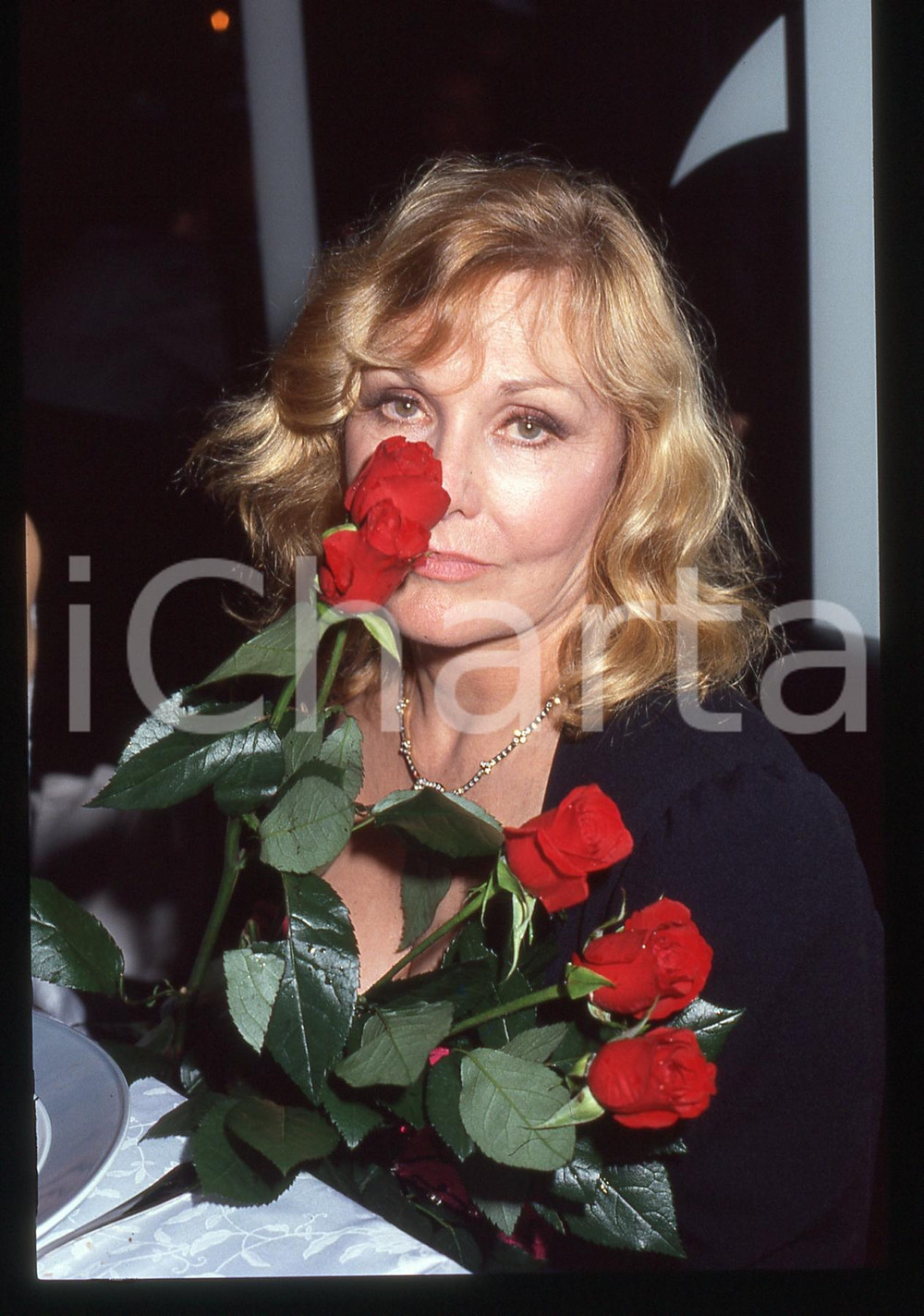 35mm vintage slide* 1985ca MILANO ritratto di Kim NOVAK (3)