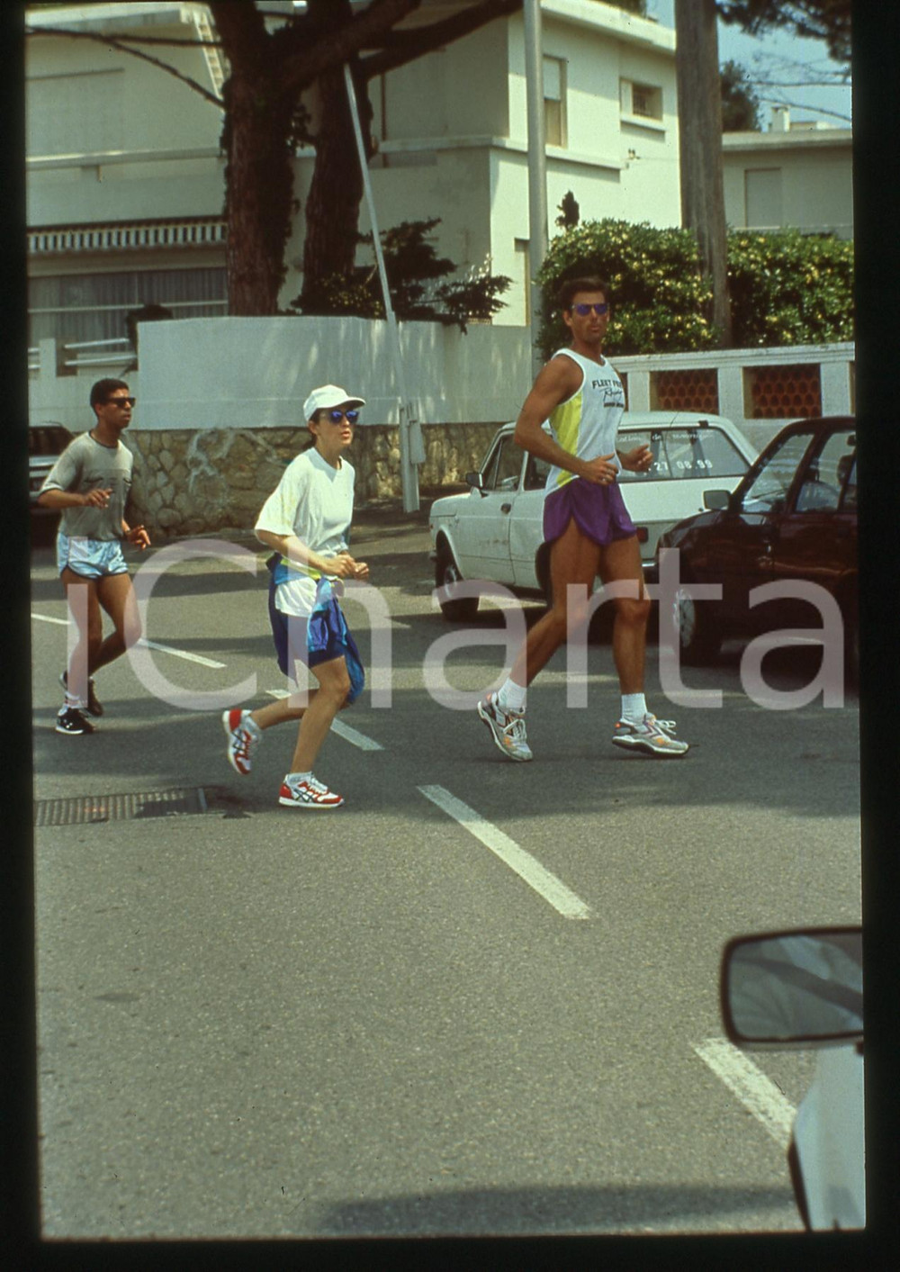 Fotografia d'epoca originale 35mm vintage slide* 1990ca PORTOFINO Madonna Veronica CICCONE paparazzi  (2) 1