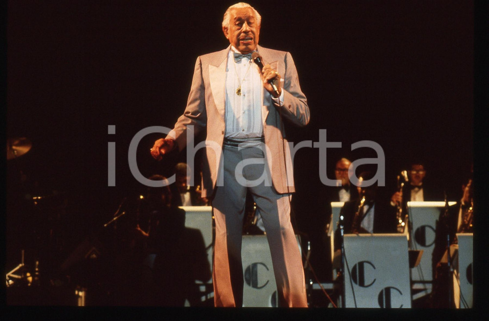 35mm vintage slide* 1987 Cab CALLOWAY in concerto (20)